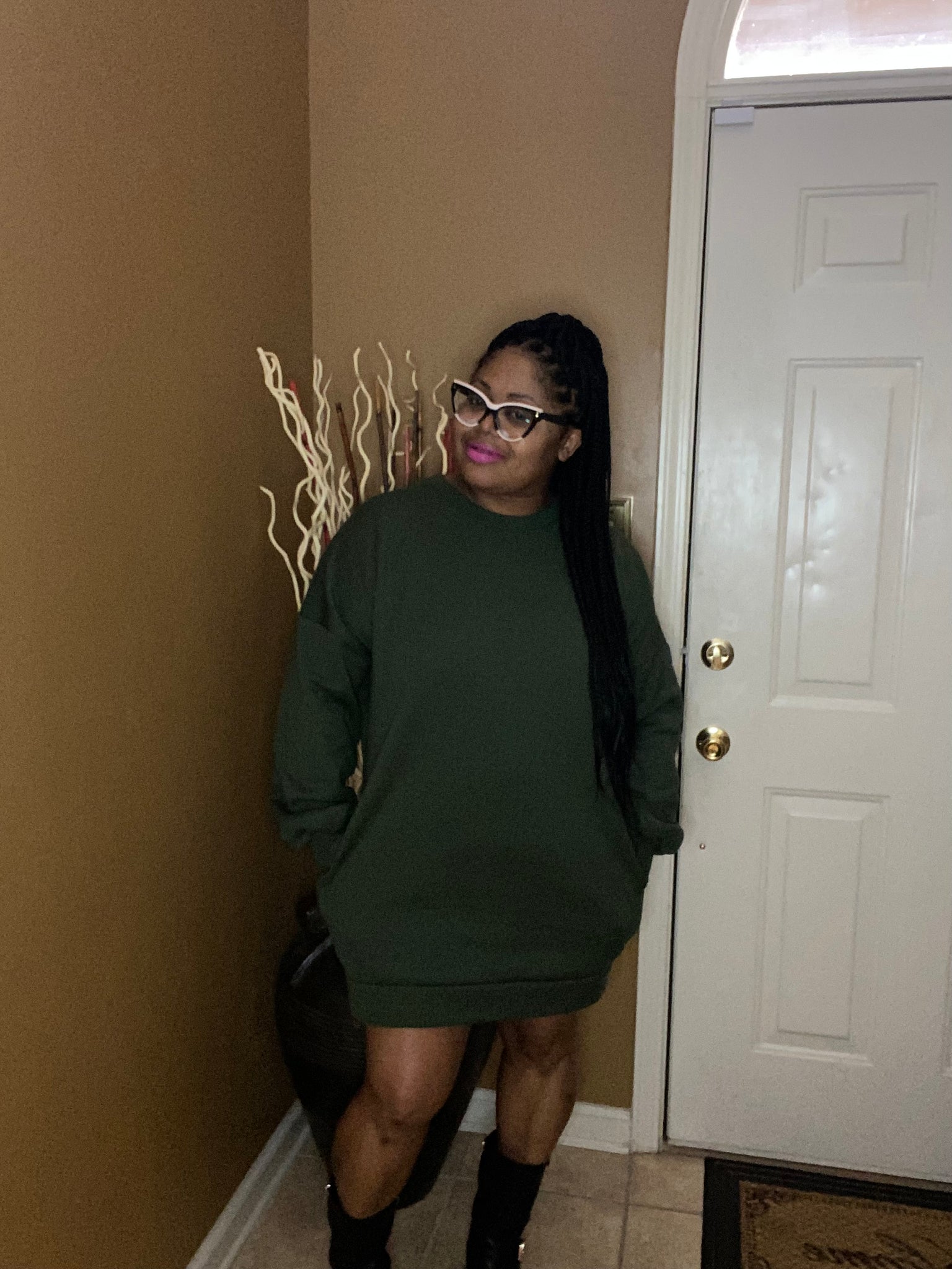 oversize sweatshirt dress MARA OVERSIZED HOODIE DRESS